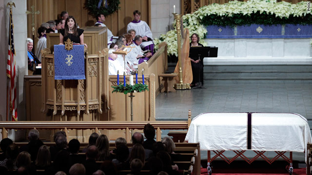 More than 1,200 at Edwards funeral; protest fizzles