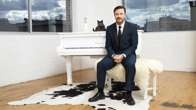 All bets are off for Gervais' second Golden Globes