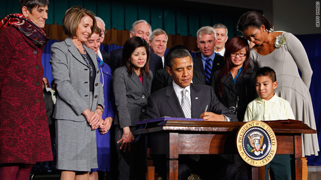 Obama signs Healthy, Hunger-Free Kids Act of 2010