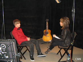 Alina Cho talks with Justin Bieber about his fundraising efforts.