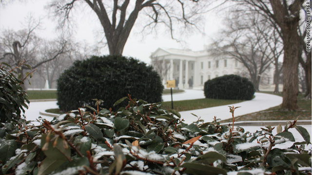 Snowy White House