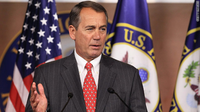 Boehner defends tax deal, responds to Palin
