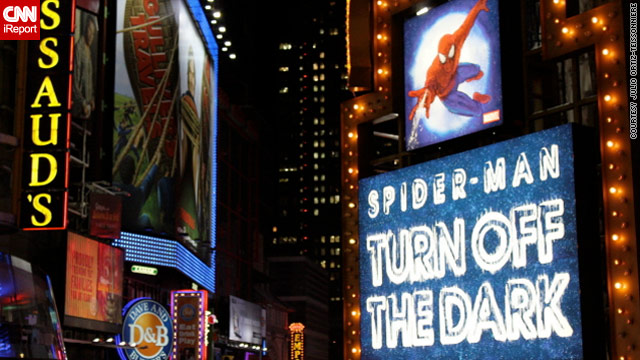 Third actor injured playing Spider-Man in musical