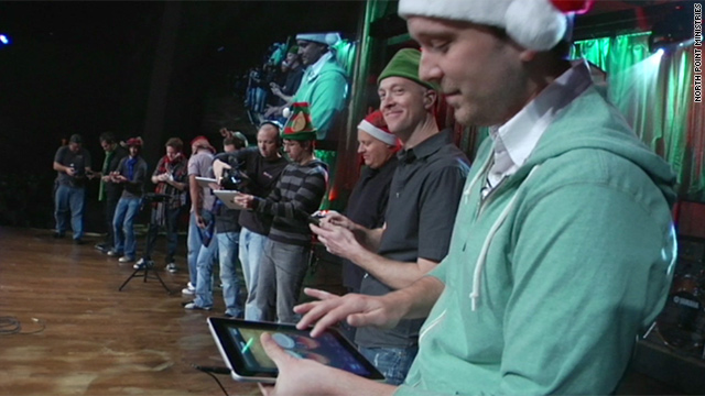 Gotta Watch: iBand Christmas; one-man town; flood takes home; race car crash