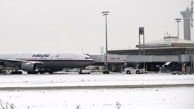 Paris airport terminal evacuated because of snow on roof