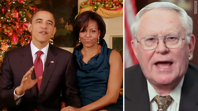 Obama, GOP give a Christmas Day salute to troops