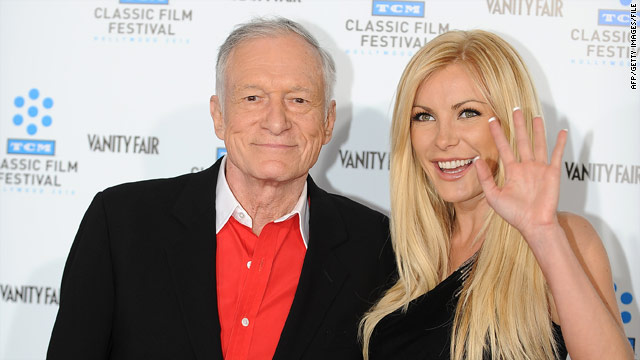 Playboy's Hugh Hefner engaged to 24-year-old former playmate