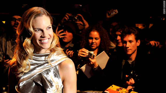 Hilary Swank launching a line of athletic apparel