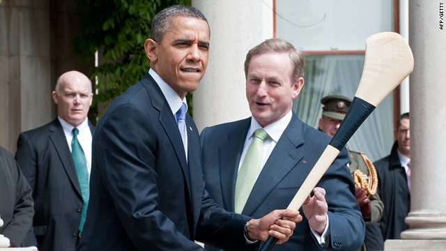 Overheard on CNN.com: Obama visits Ireland, sips pint of Guinness