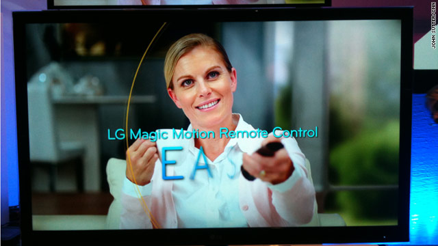 Companies such as LG Electronics are focusing not on thinner TVs but on what viewers see from the front.