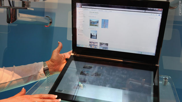 Acer's Iconia laptop, which replaces the keyboard with a touch-screen, won CES's Last Gadget Standing contest.