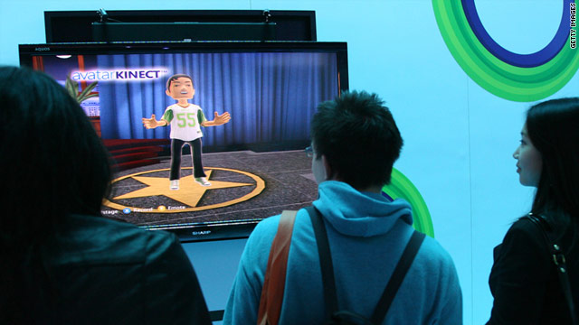 Microsoft announced a new feature at CES for the Xbox 360's Kinect camera system that recognizes facial movements.
