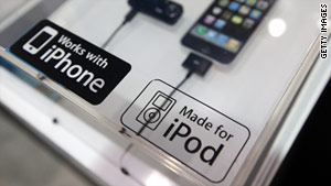 Companies must pay Apple a fee in order to sell certified electronics compatible with its gadgets.