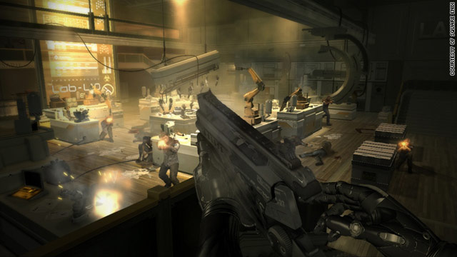 In "Deus Ex: Human Revolution," players must use biomechanical implants to gain superhuman abilities.