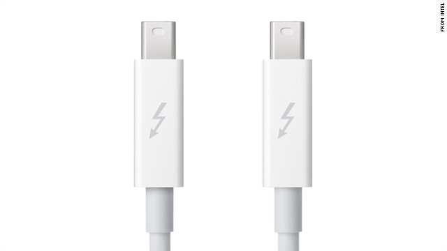 Intel's new Thunderbolt cable and port system claims to be 20 times faster than USB 2.0.