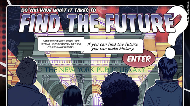 "Find the Future" combines digital and real world challenges at a New York public library.