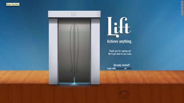 Lift is an upcoming app funded by Twitter's co-founders. What does it do? No one's sure.