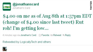 Jonathan's Card let users get a free coffee, or donate so others could do the same.