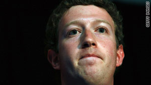 Facebook CEO Mark Zuckerberg's public page on his website was hacked this week.