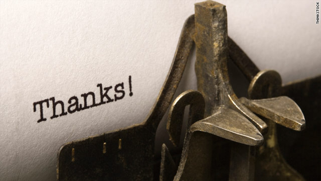 When Its Ok To Say Thank You Via E Mail 