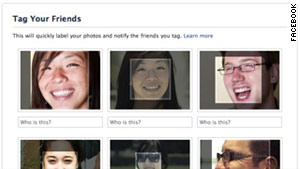 Facebook will try to recognize users' faces and identify them in photos for people who don't opt out of the feature.