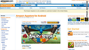 amazon appstore, android marketplace