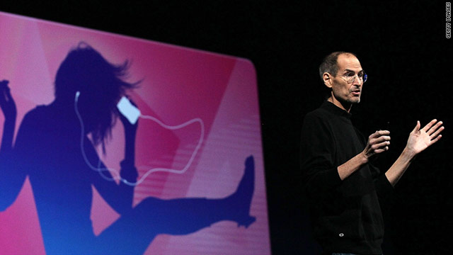 Apple CEO Steve Jobs has said that his experience at Pixar Animation Studios helped him deal with the music industry.