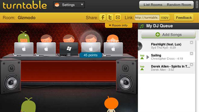 The recent surge in online group listening services is an indication that the future of the music lies somewhere in the cloud.
