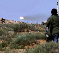 Libyan rebels target Gadhafi's birthplace