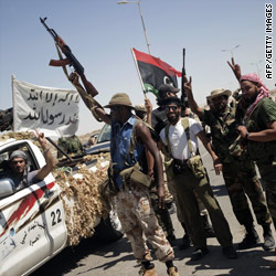 Libya rebels battle for key city