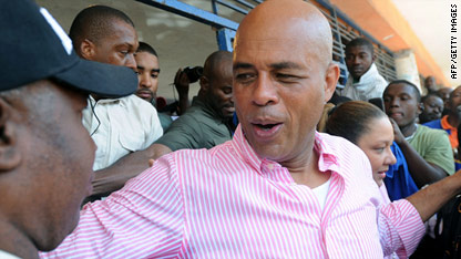 From bad-boy singer to Haiti president