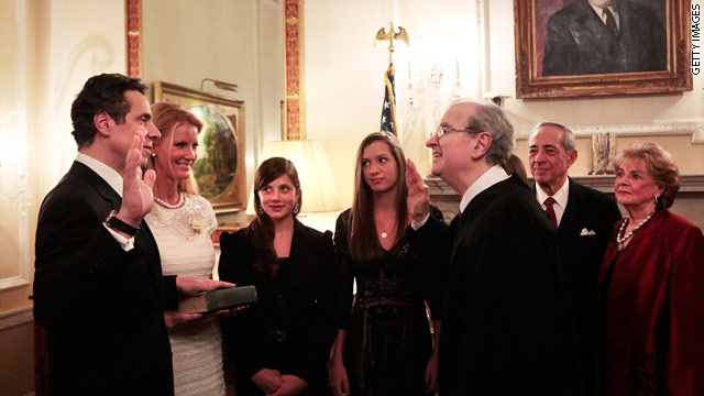 Three governors take the oath