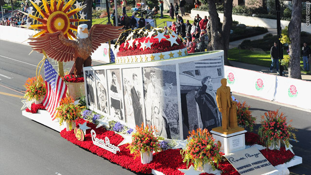 Reagan float wins award