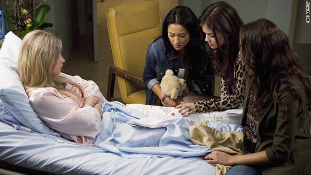 Moments later on 'Pretty Little Liars'