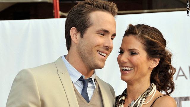 Showbiz Tonight Flashpoint Ryan Reynolds And Sandra Bullock As A 