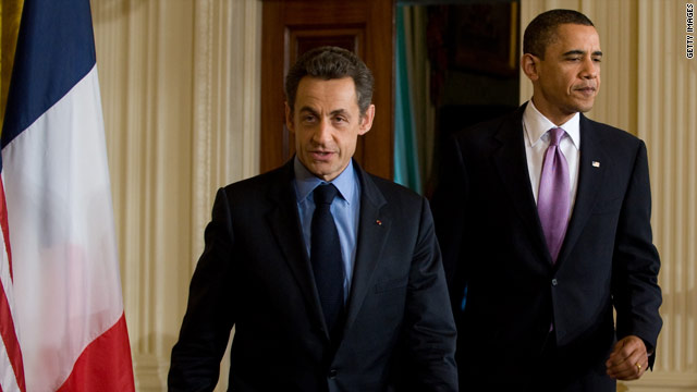 Obama to meet with Sarkozy