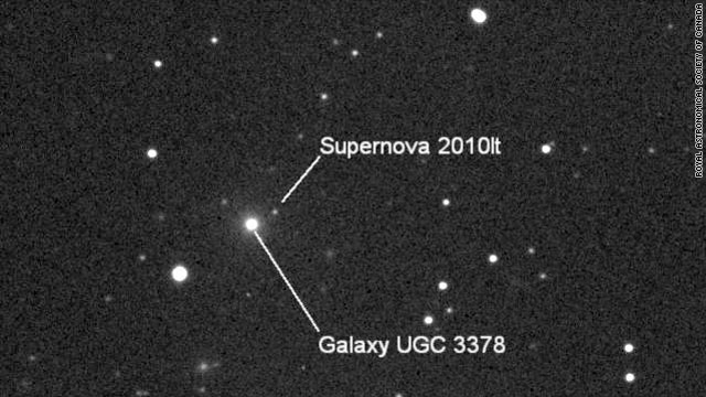 Girl, 10, becomes youngest to discover supernova