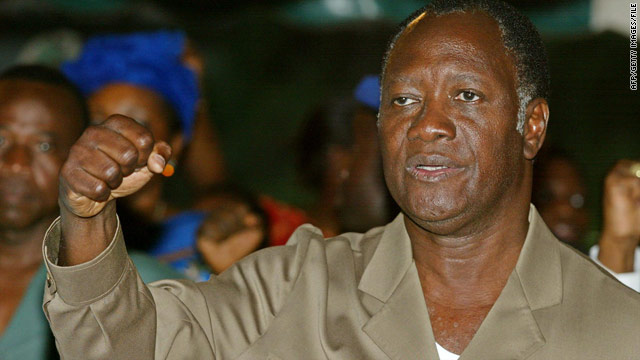 British government recognizes Alassane Ouattara as president of Ivory Coast - t1larg.ouattara.afp.gi