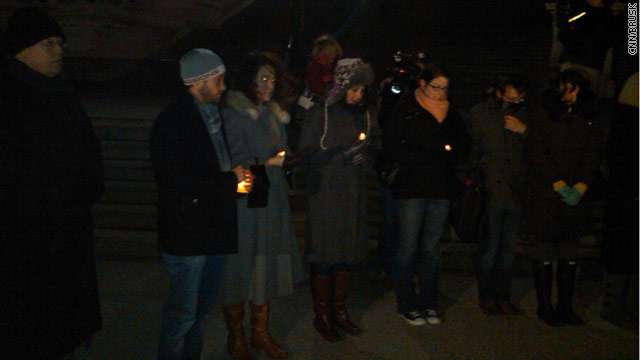 Dozens gather for Capitol Hill vigil
