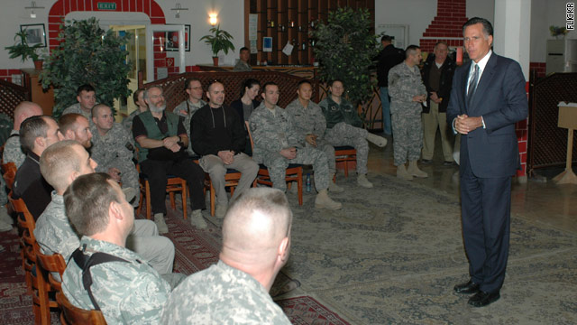 Romney travels to Middle East