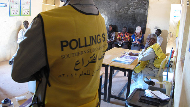 Southern Sudan voting starts smoothly