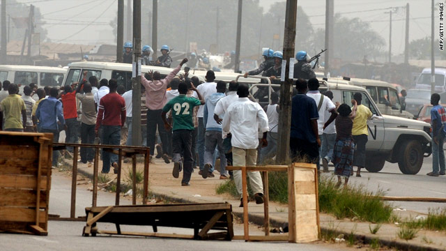 U.N.: 3 peacekeepers shot in Ivory Coast