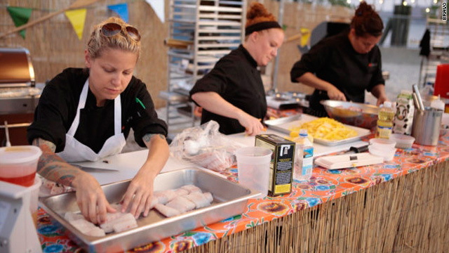 'Top Chef': One dish, two dish, who cooked blue fish?