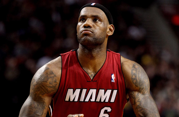Miami Heat star LeBron James says the NBA should be contracted.