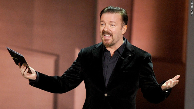 Those Gervais jokes? You should be used to them