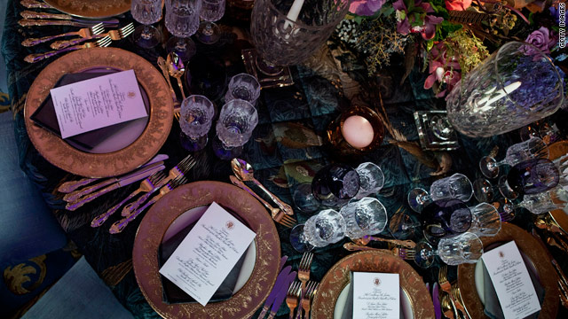 Apple pie and White House honey highlight tonight's all-American State Dinner menu