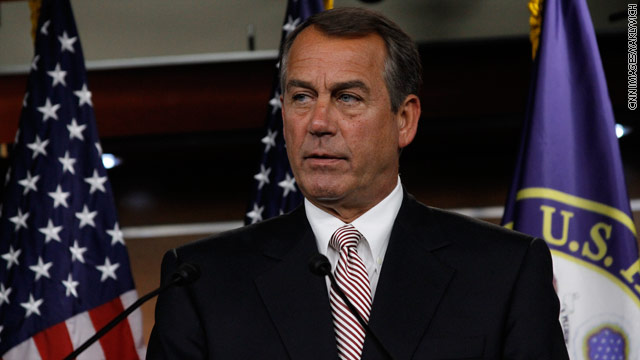 Boehner: Barring federal funds for abortion one of GOP's 'highest' priorities