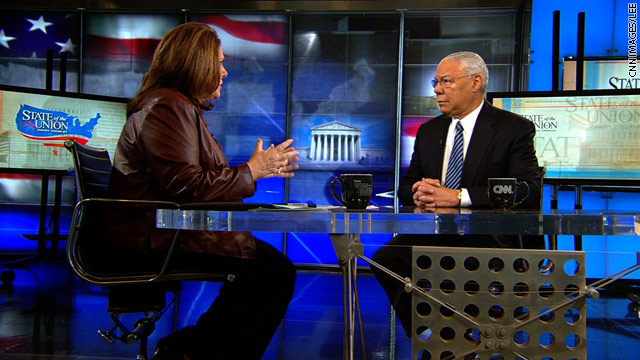 Powell won't commit to Obama in 2012