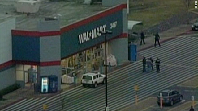 2 killed, 2 cops hurt in shootout outside Walmart
