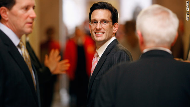 House majority leader says Ryan, not Bachmann, "giving the official Republican response"